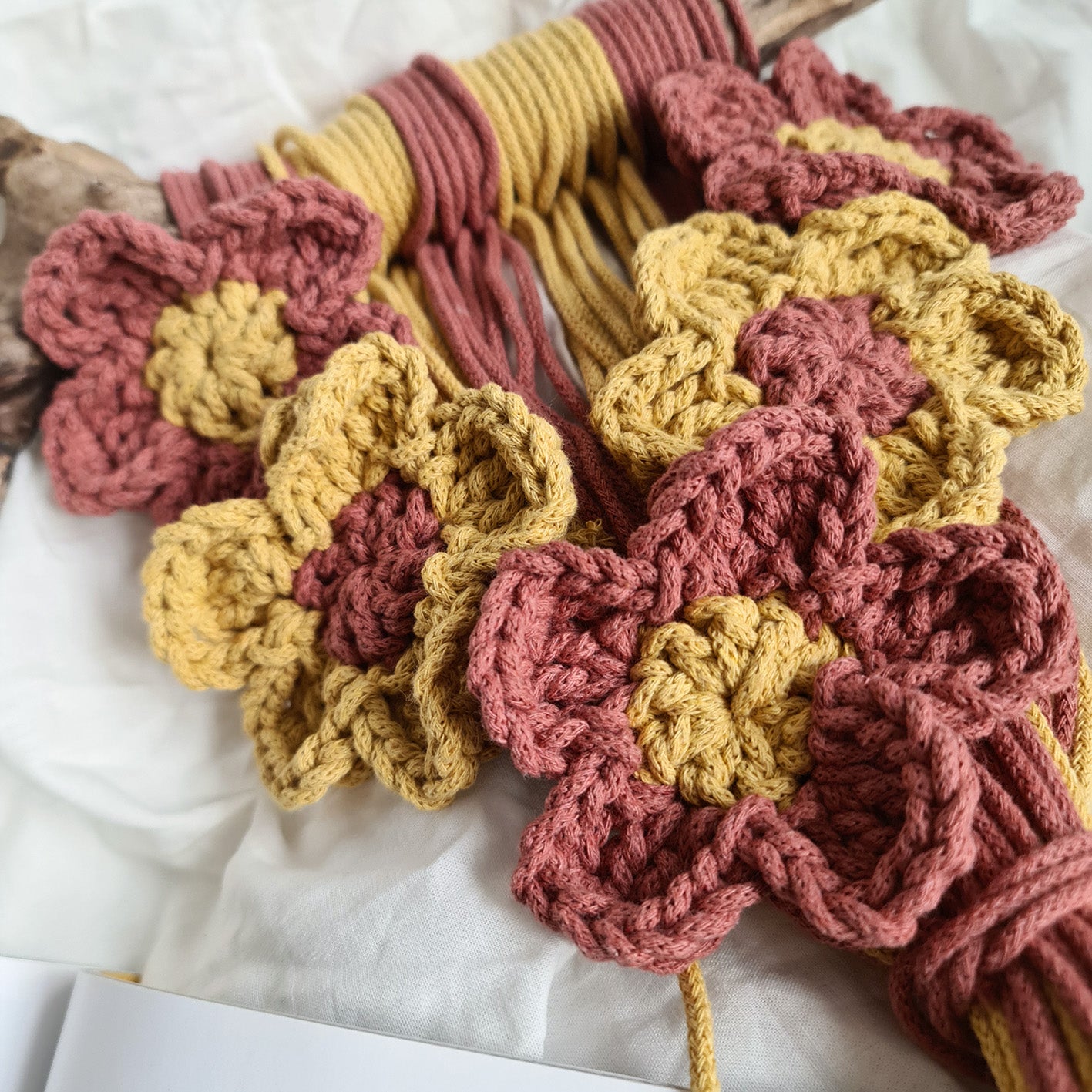 Bobbiny Makramee Garn 5mm 3ply 100m verschiedene Farben - mahina