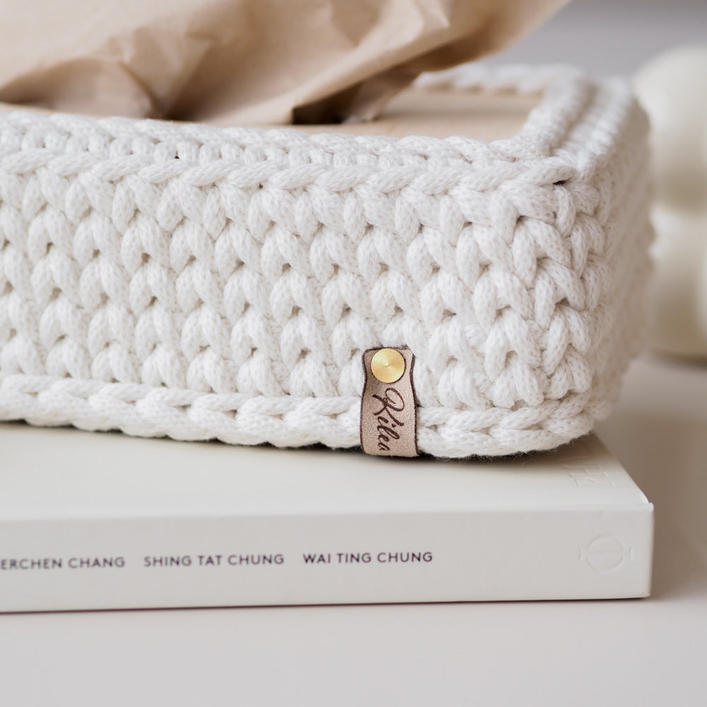 Handgemachte Häkel-Taschentuchbox - mahina x kilea - Interior > Dekoration > Häkelprodukte von mahina