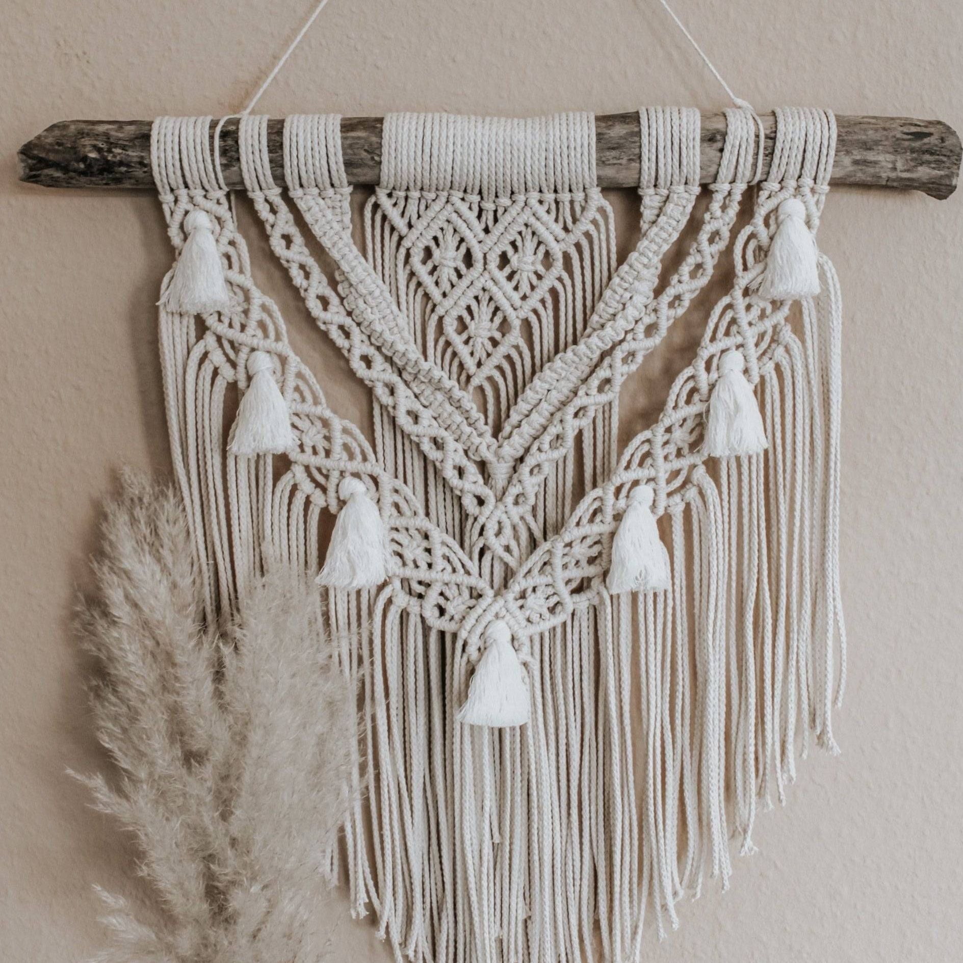 Handgemachter Makramee Wandbehang "Lolani" - mahina