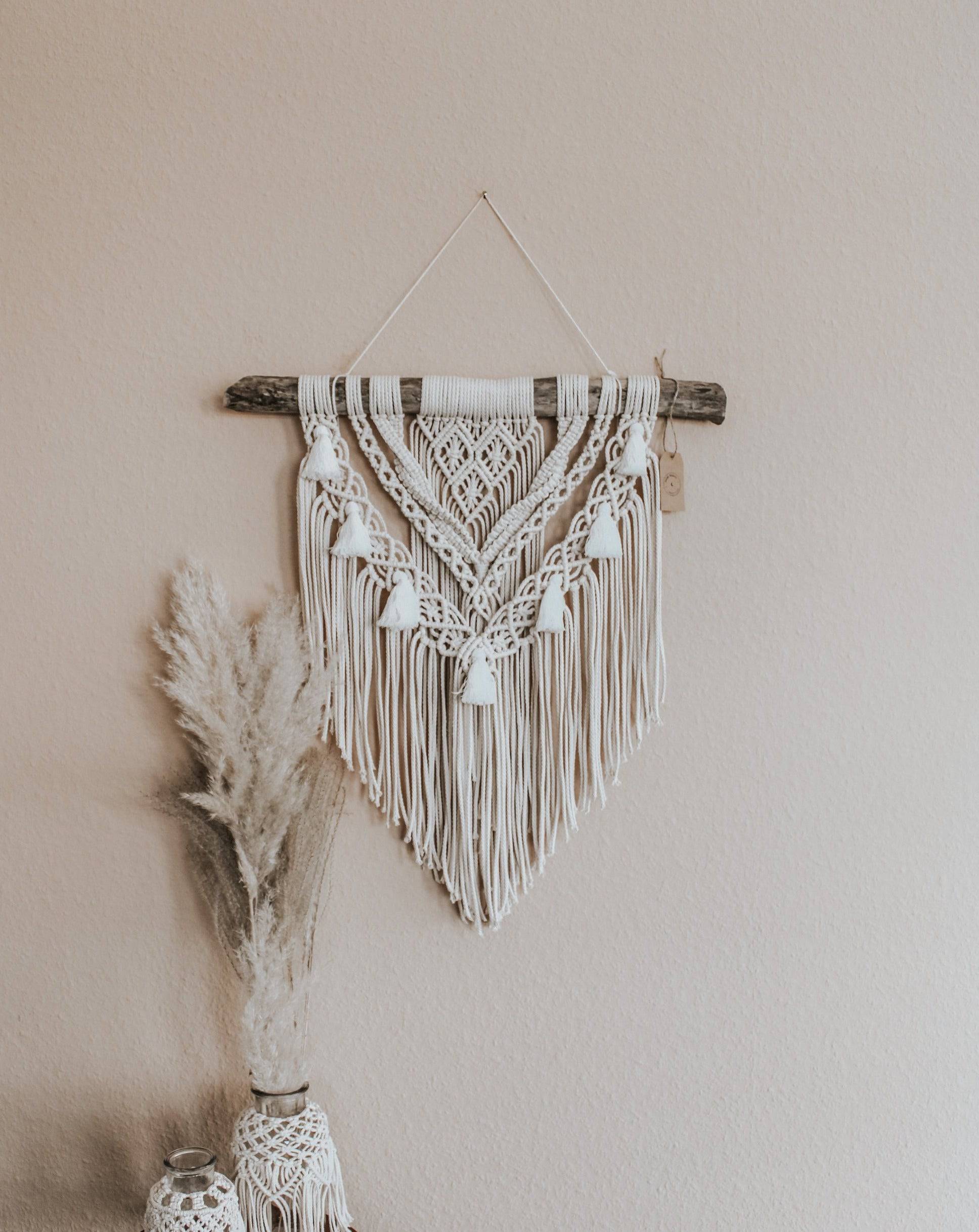 Handgemachter Makramee Wandbehang "Lolani" - mahina