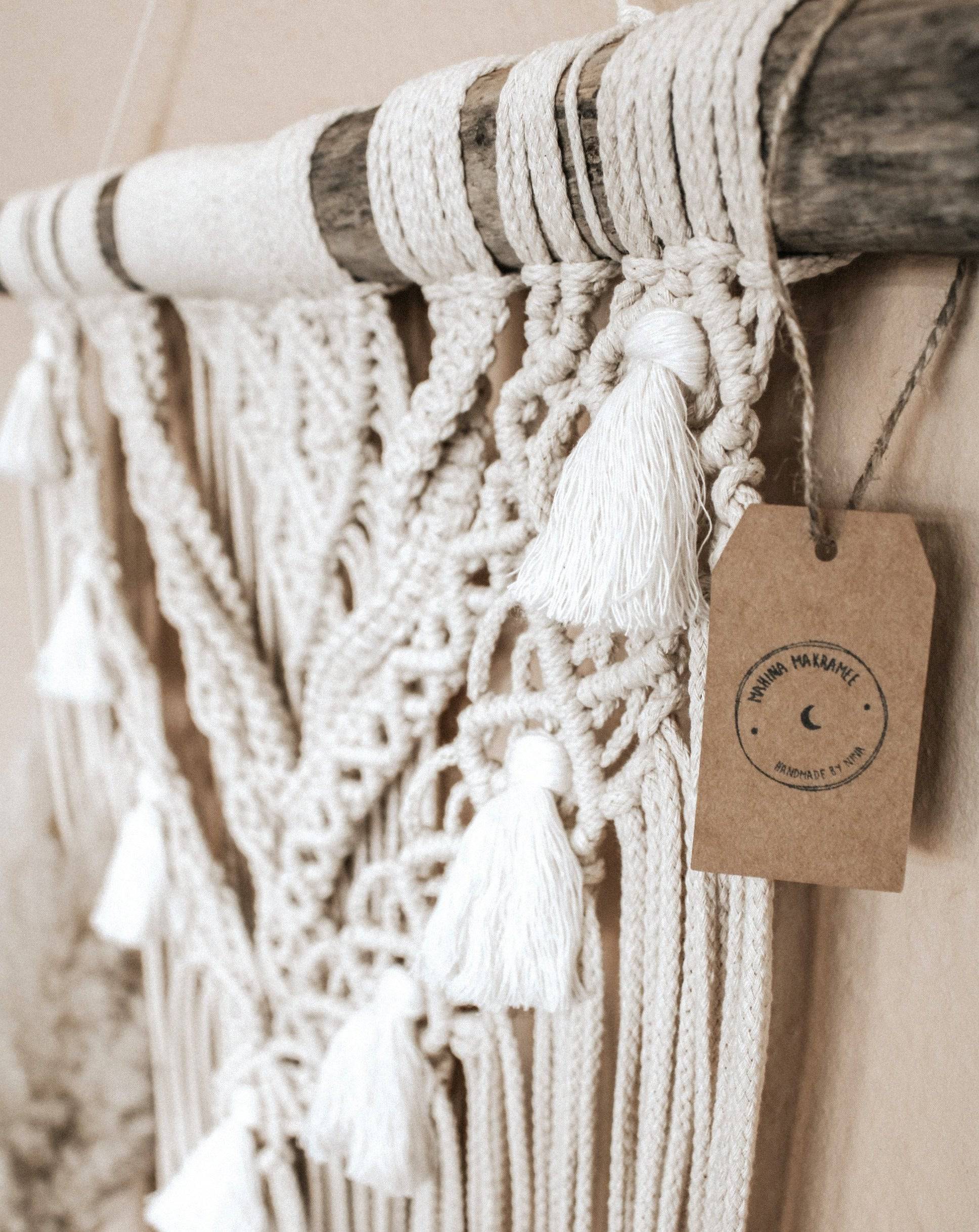 Handgemachter Makramee Wandbehang "Lolani" - mahina