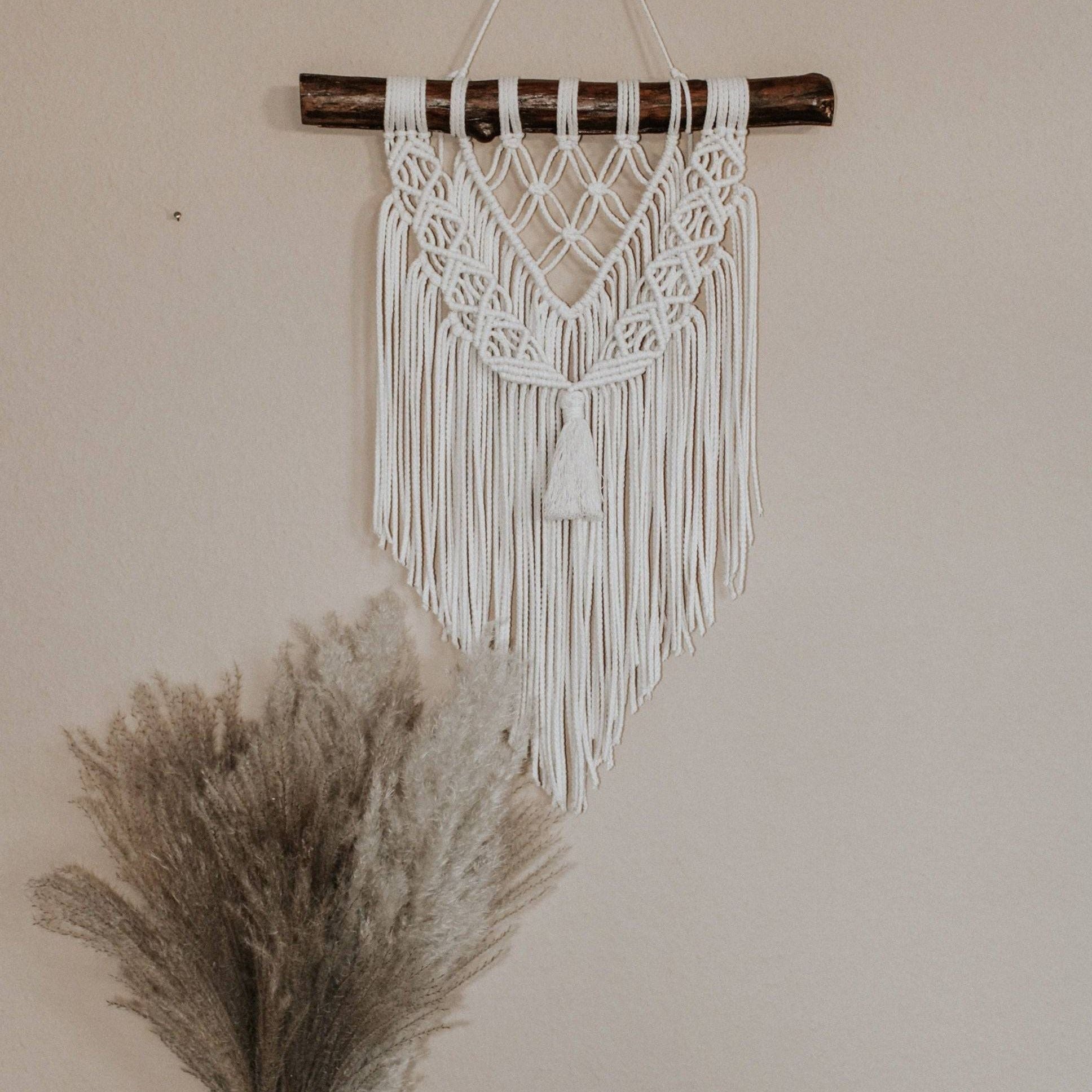 Handgemachter Makramee Wandbehang "Makia" - mahina