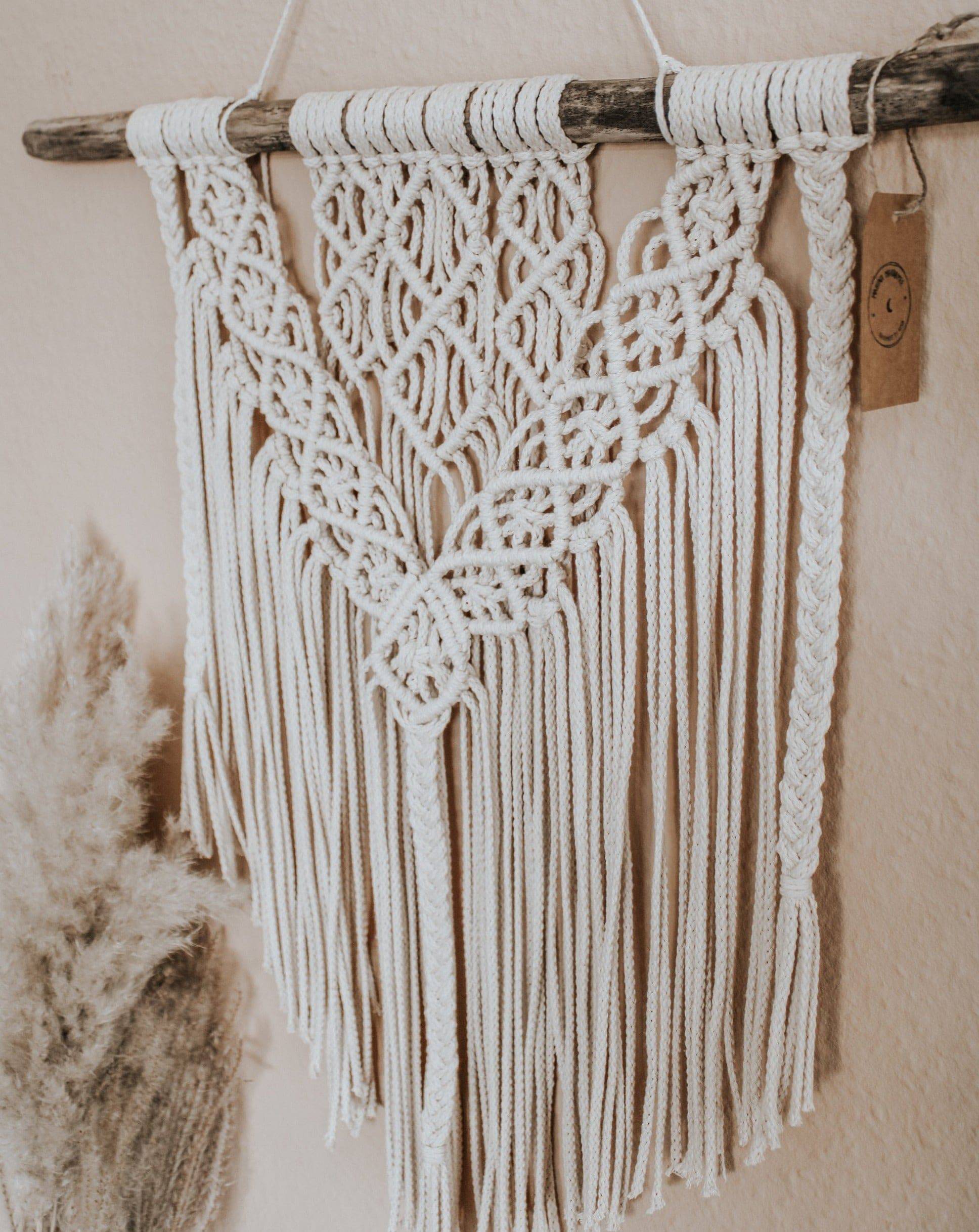 Handgemachter Makramee Wandbehang "Ohana" - mahina