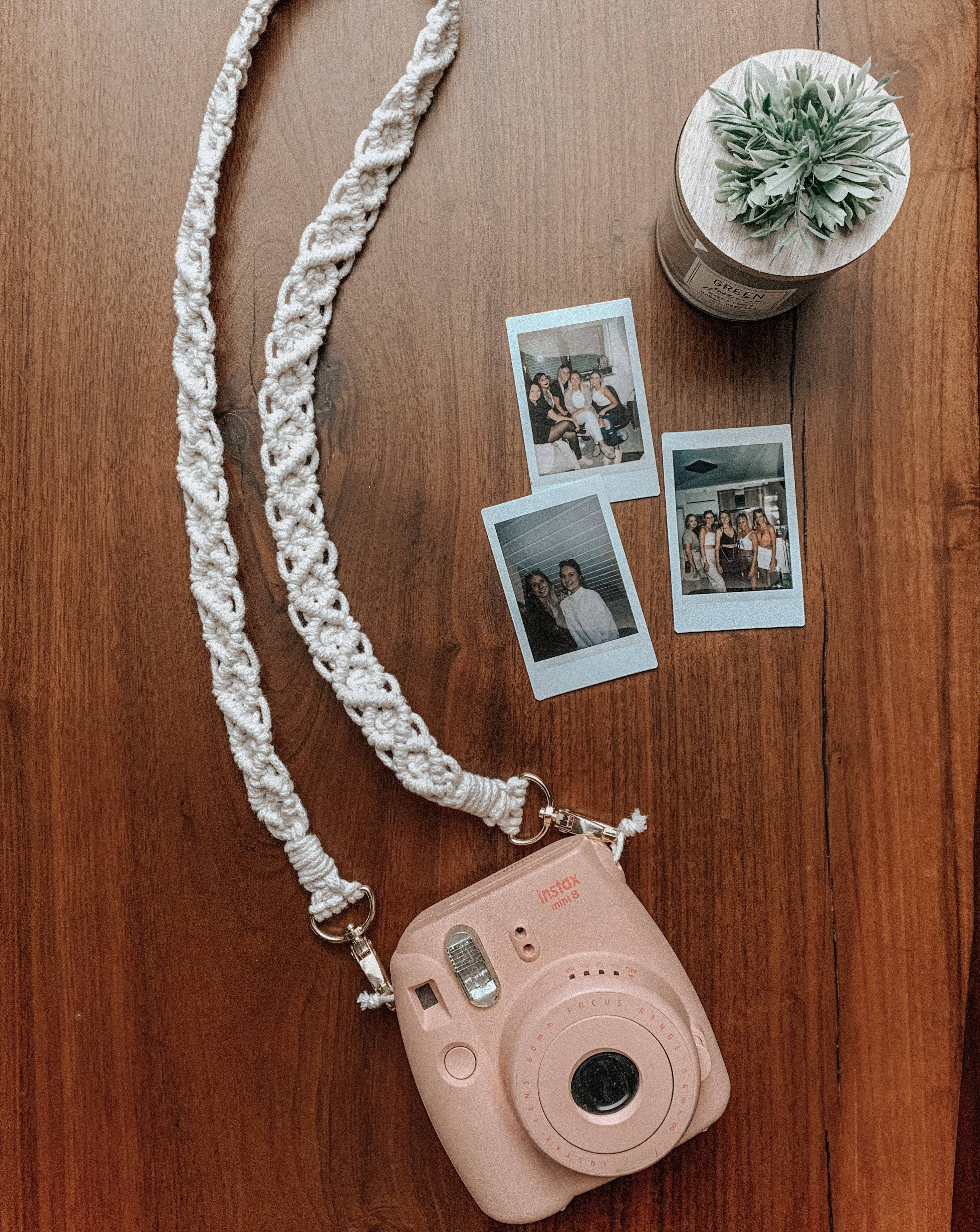 Handgemachter Makramee Kameragurt - mahina