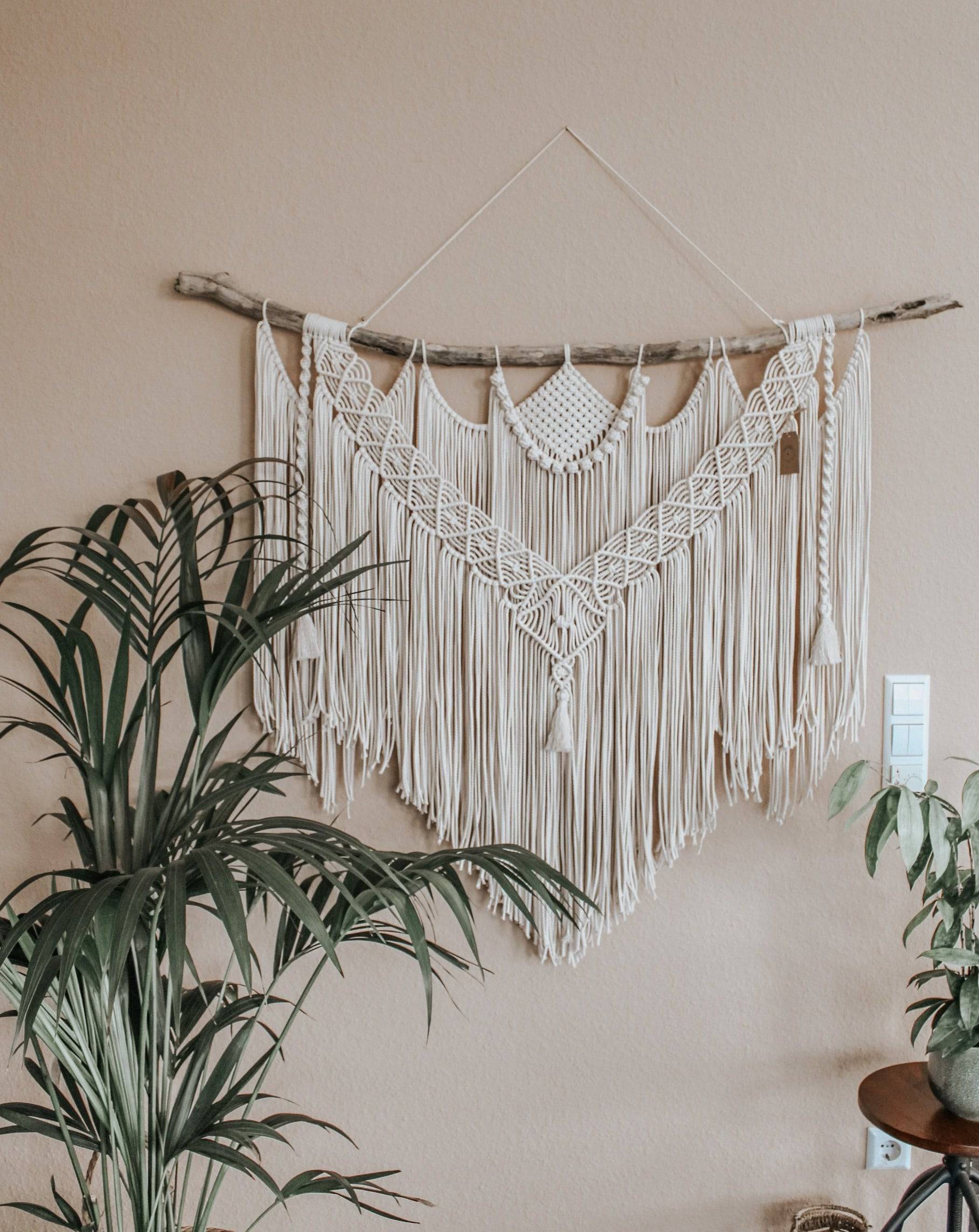 Handgemachter Makramee Wandbehang "Luana" - mahina