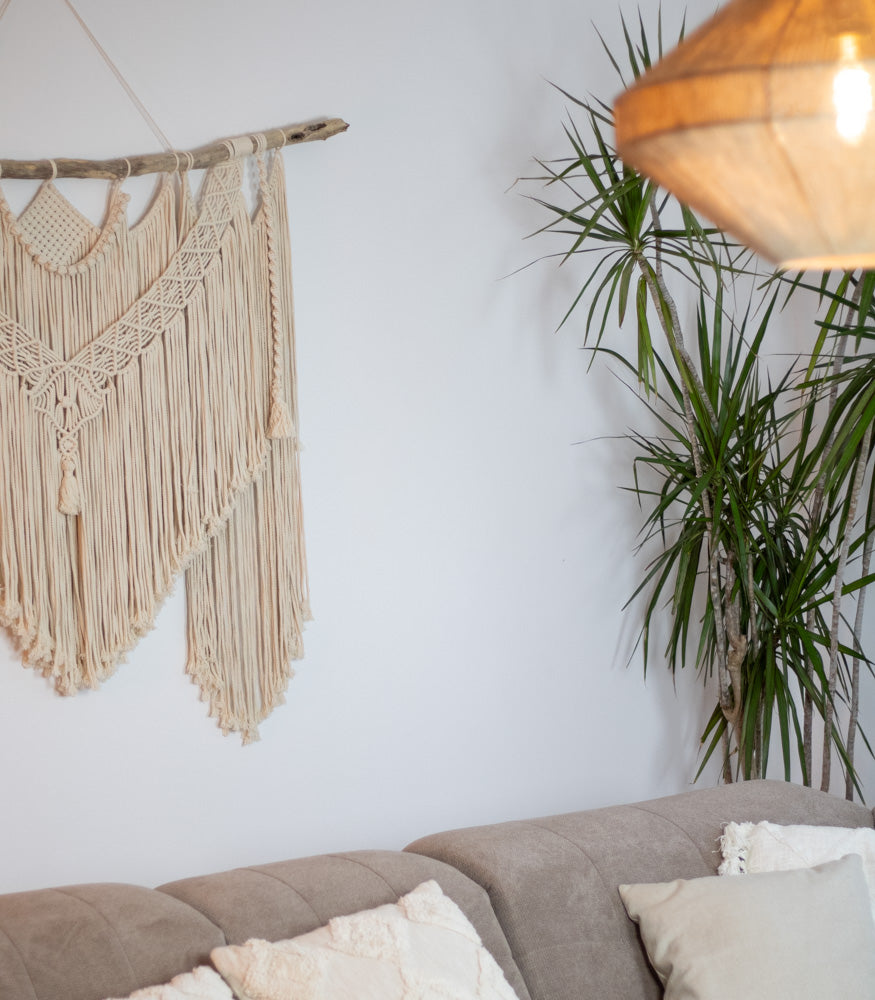 Handgemachter Makramee Wandbehang "Luana" - Interior > Dekoration > Makramee von mahina