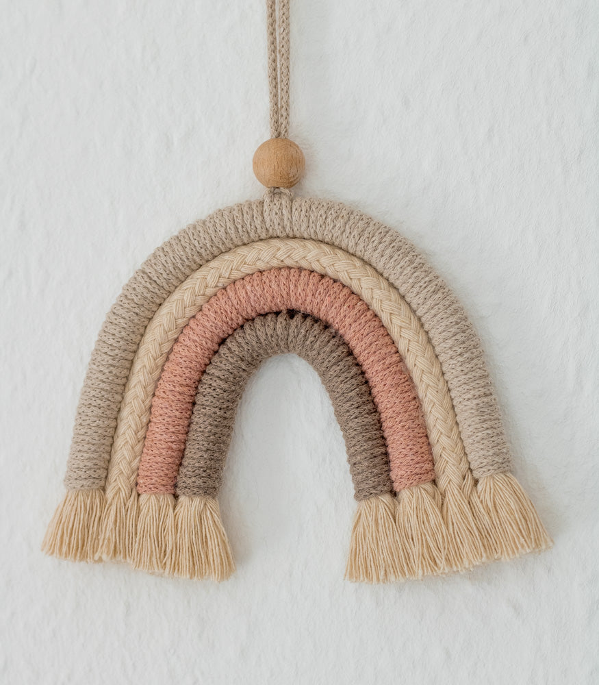 Handgemachter Makramee Regenbogen in verschiedenen Farben - Interior > Dekoration > Makramee von mahina