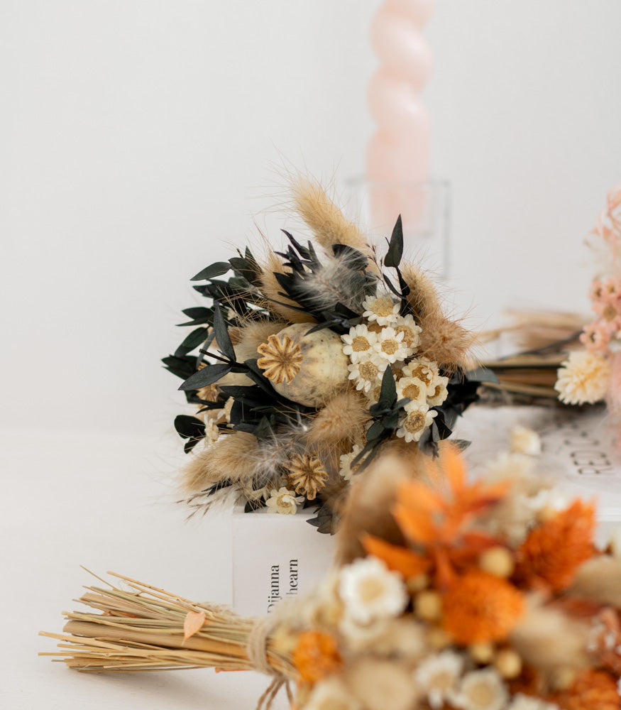 Kleiner Trockenblumenstrauß "Boho" - Trockenblumen -> Sträuße von mahina