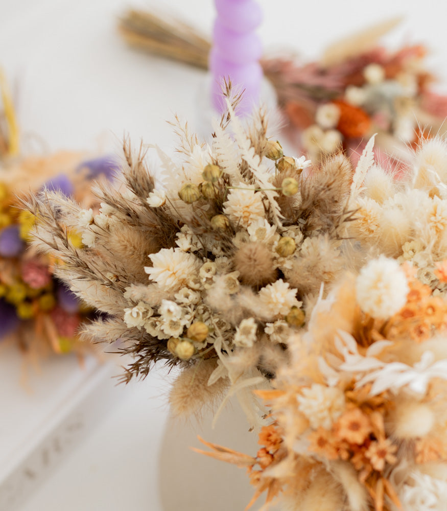 Kleiner Trockenblumenstrauß "Nature" - Trockenblumen -> Sträuße von mahina