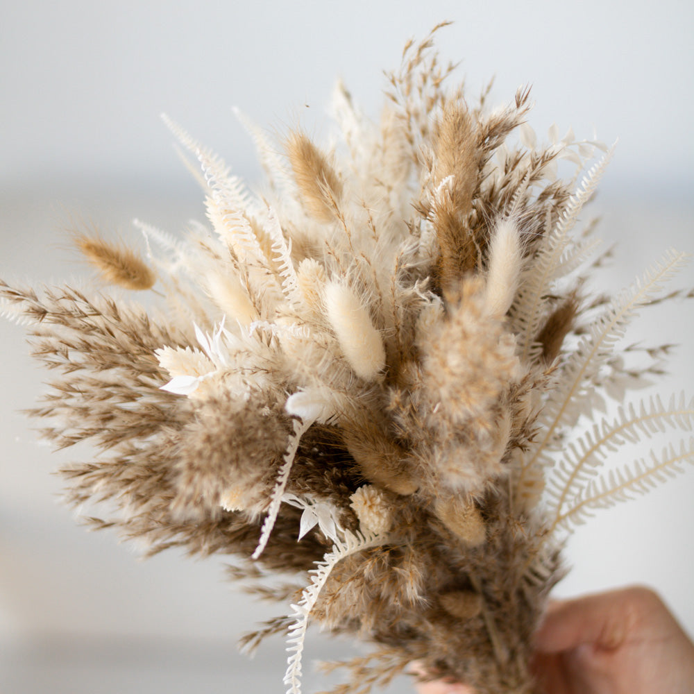 Mittlerer Trockenblumenstrauß "Nature" - Trockenblumen -> Sträuße von mahina