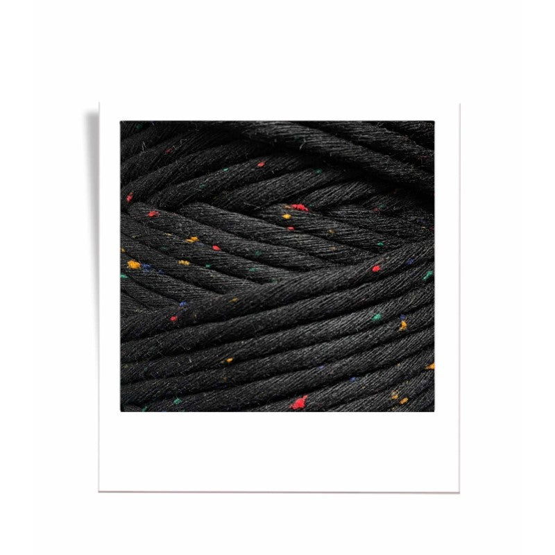 Bobbiny Makramee Garn 3mm gezwirnt Midnight Dust 100m - Garne > Baumwollgarne > Bobbiny > Gezwirnt > 3mm von mahina