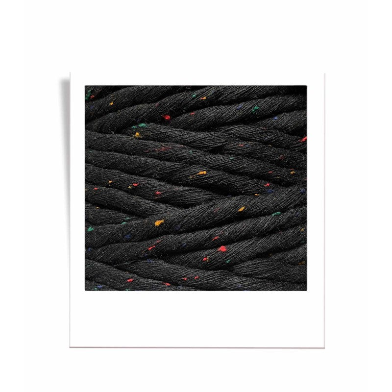 Bobbiny Makramee Garn 5mm gezwirnt Midnight Dust 100m - Garne > Baumwollgarne > Bobbiny > Gezwirnt > 5mm von mahina