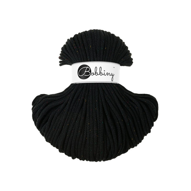 Bobbiny PREMIUM Flechtkordel 5mm geflochten Midnight Dust 100m - Garne > Baumwollgarne > Bobbiny > Geflochten > 5mm von mahina
