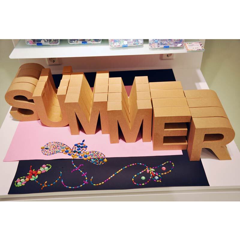 3D Pappmaschee Buchstaben stehend - Bastelbedarf -> Sonstiges von mahina