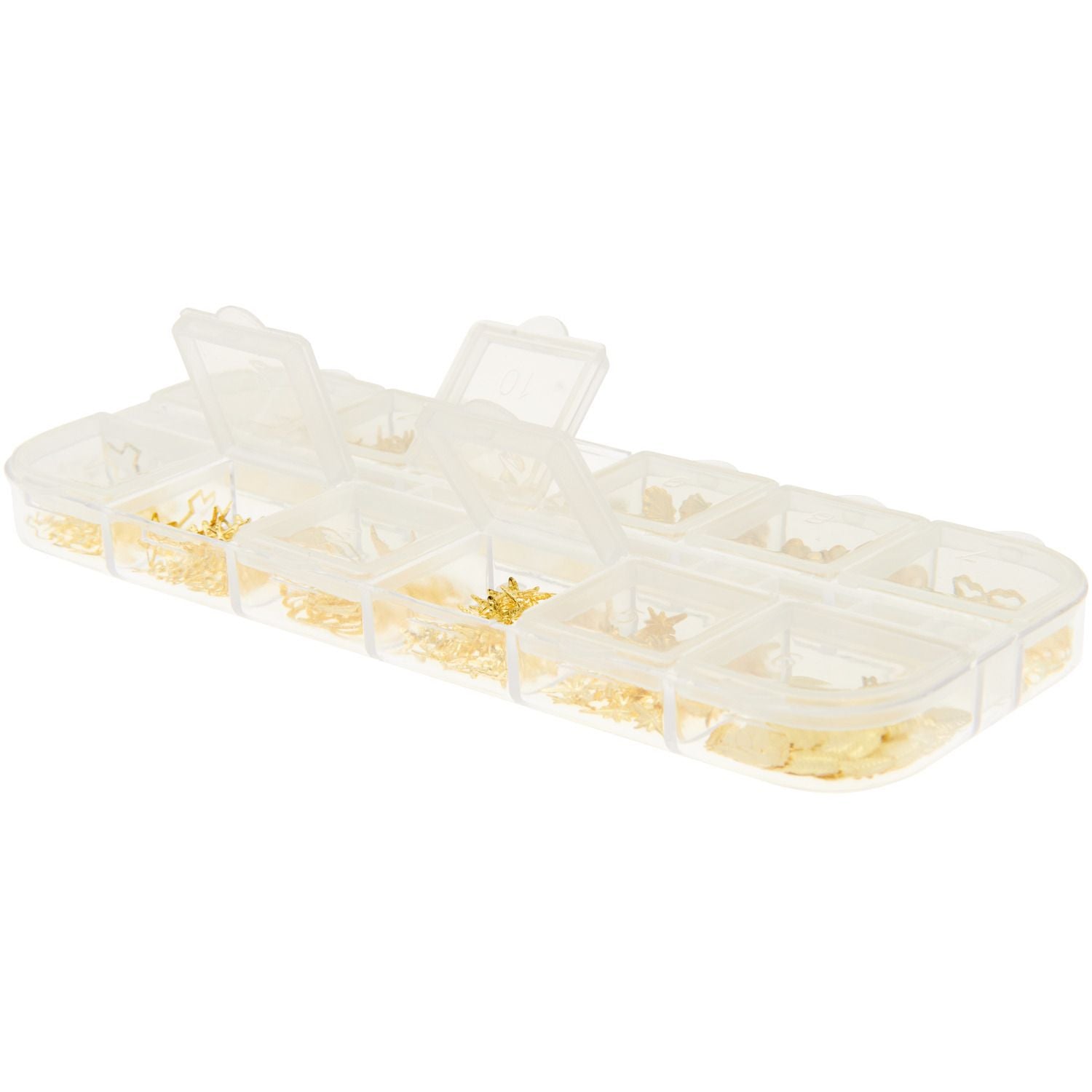 Füllmaterial für Resin Formen Mix Gold, 12x8g - Bastelbedarf -> Gießen von mahina