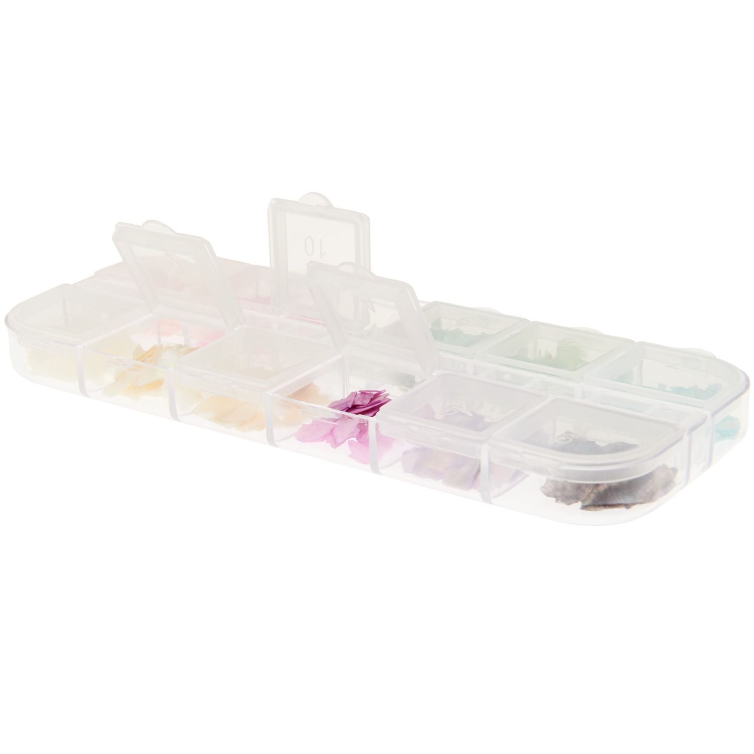 Füllmaterial für Resin Muschelsplitter Pastell, 10g - Bastelbedarf -> Gießen von mahina