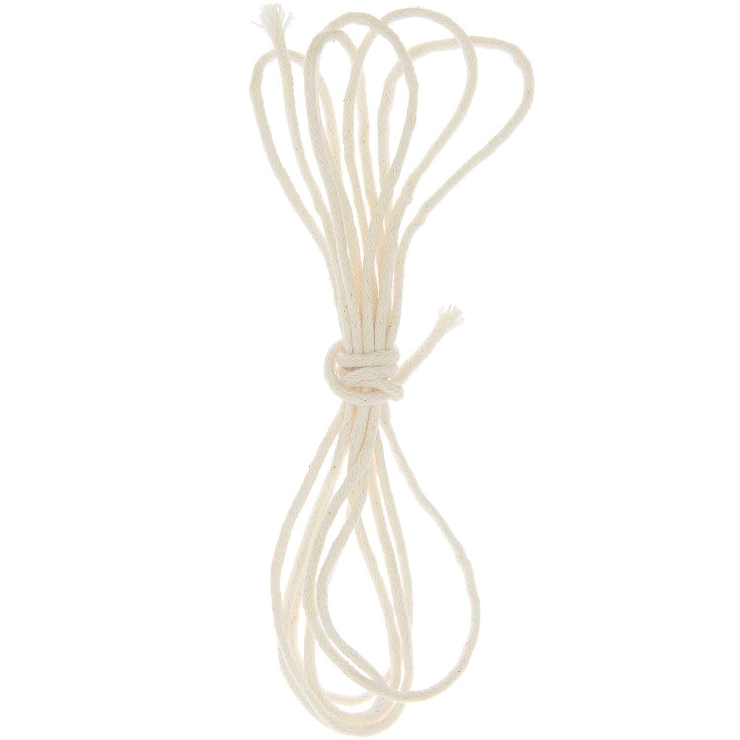 Kerzendocht Baumwolle 3m - Bastelbedarf -> Gießen von mahina