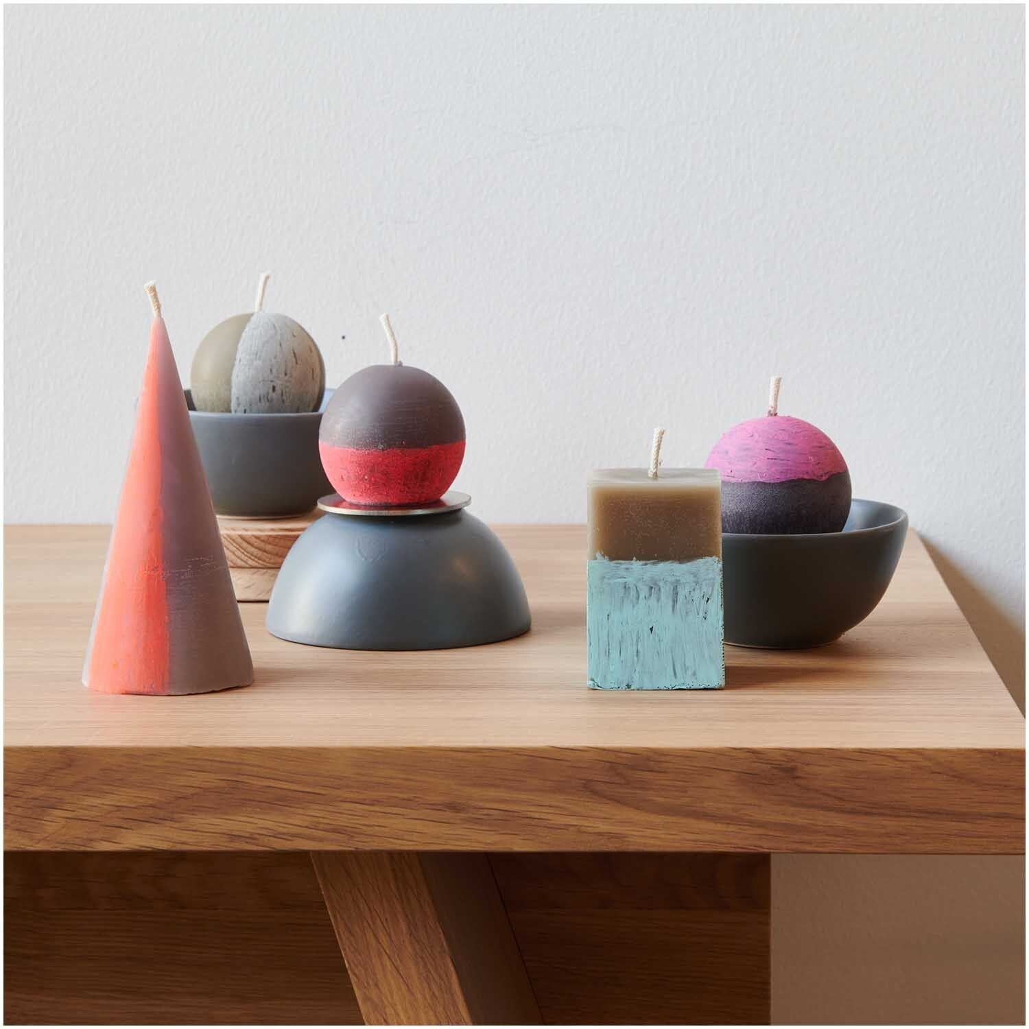 Kerzengießform Kugel, 74x74x65mm - Bastelbedarf -> Gießen von mahina