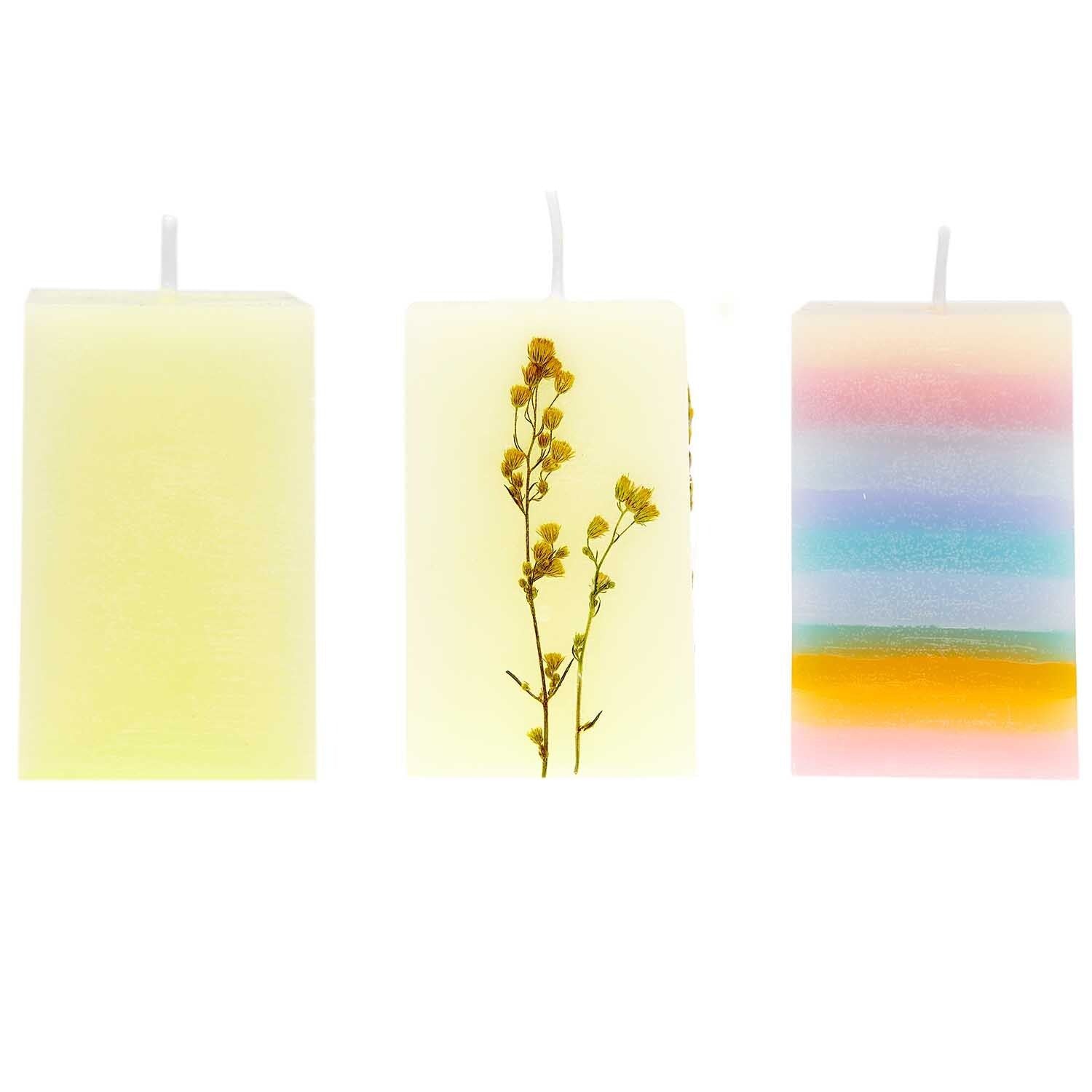 Kerzengießform Quader, 61x61x95mm - Bastelbedarf -> Gießen von mahina