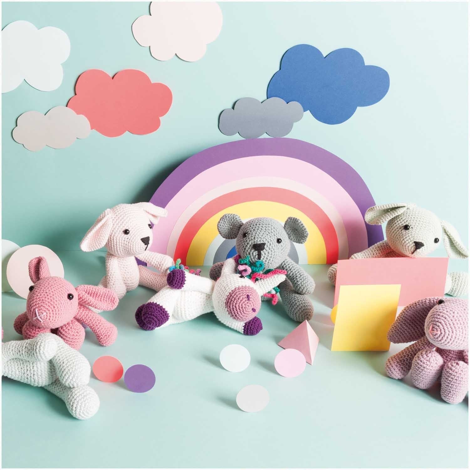 Ricorumi Knopfaugen Braun-Schwarz 8,5mm, 4 Stück mit Steg - Garne -> Ricorumi von mahina