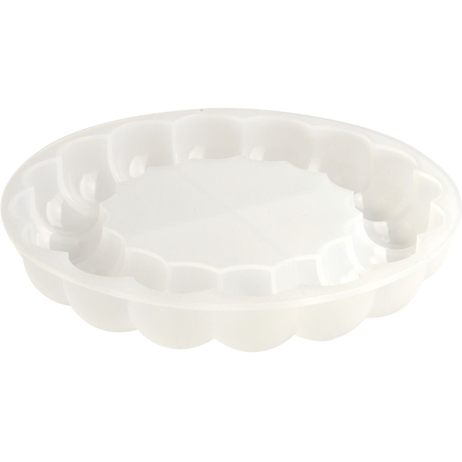 Silikon Gießform Untersetzer, 13x2cm - Bastelbedarf -> Gießen von mahina