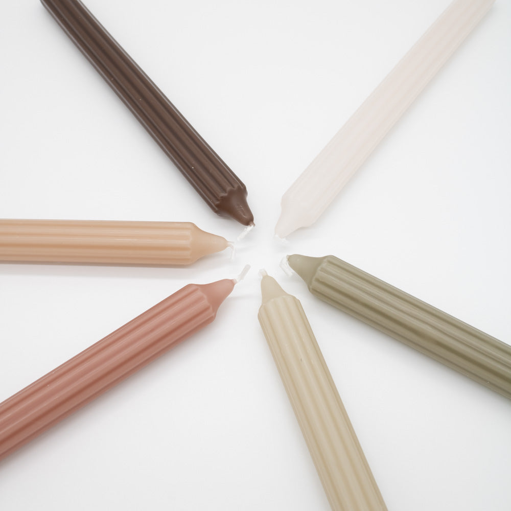 Kerze "Pol" 2,1x24cm 6 Farben - Interior > Dekoration > Kerzen von mahina