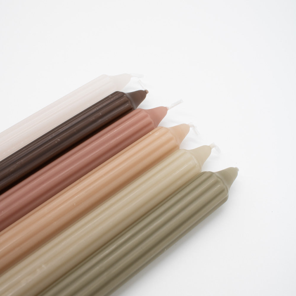 Kerze "Pol" 2,1x24cm 6 Farben - Interior > Dekoration > Kerzen von mahina