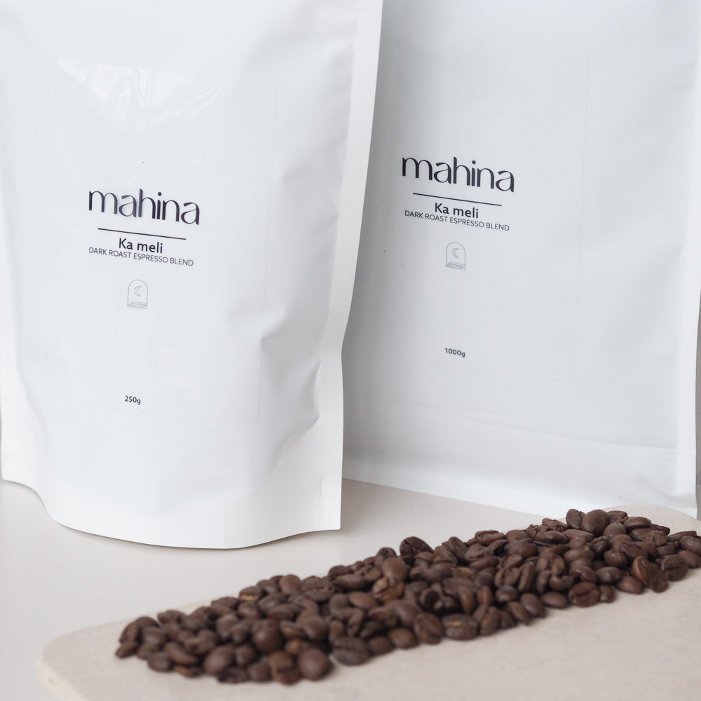 mahina Kaffeebohnen - ka meli - Kaffeebohnen von mahina