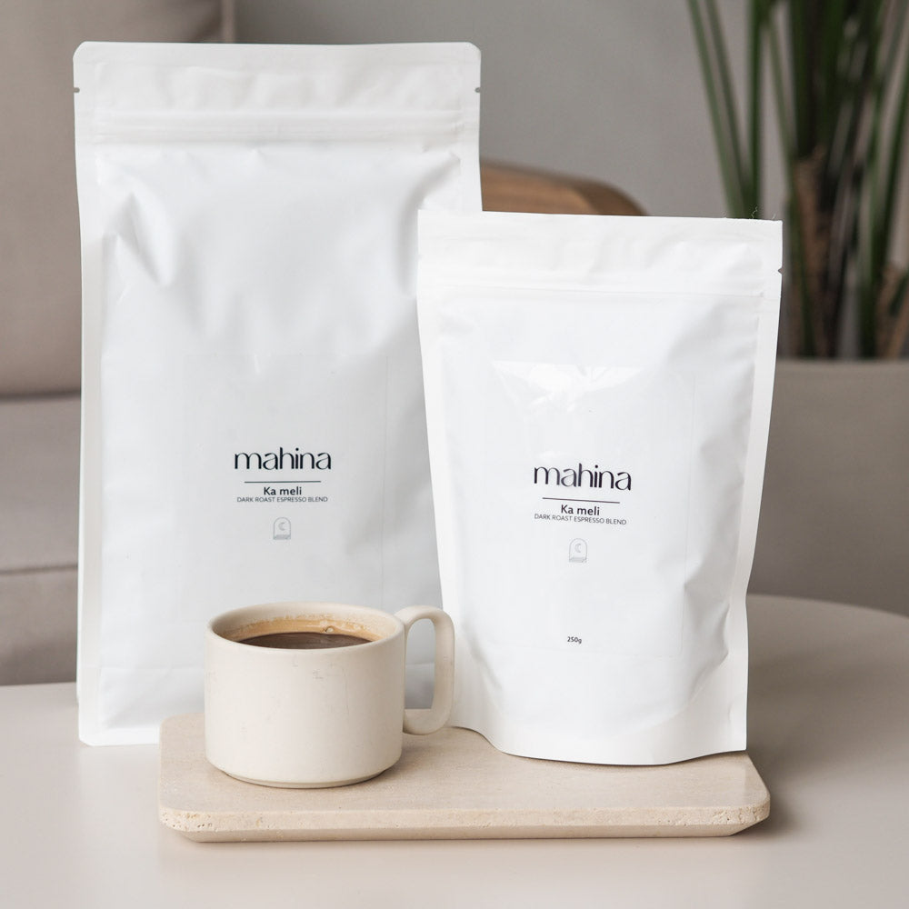 mahina Kaffeebohnen - ka meli - Kaffeebohnen von mahina
