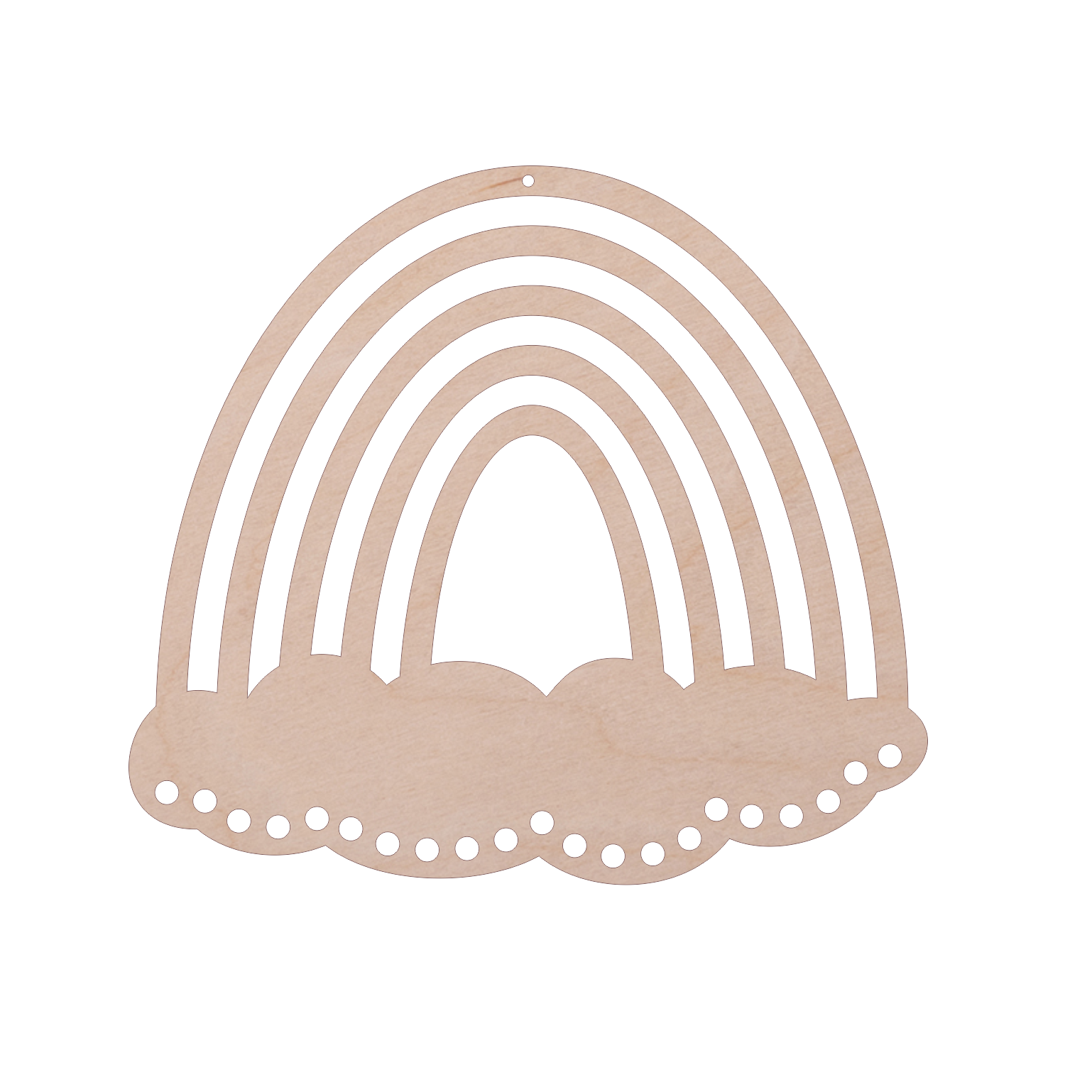 Häkelboden "Regenbogen-Wolke" - Bastelbedarf -> Häkeln und Stricken -> Häkelboden von mahina