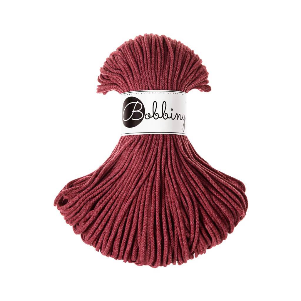 Bobbiny JUNIOR Flechtkordel 3mm geflochten 100m verschiedene Farben - mahina