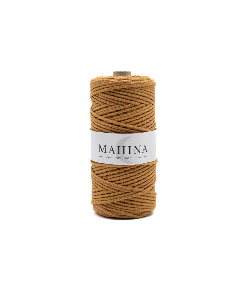 MAHINA Garn 2mm geflochten 150m verschiedene Farben - mahina