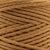 MAHINA Garn 2mm geflochten Honig 150m - mahina