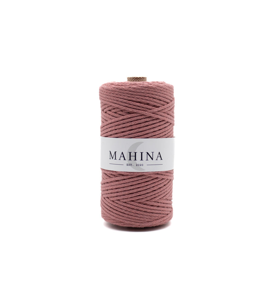 MAHINA Garn 2mm geflochten 150m verschiedene Farben - mahina