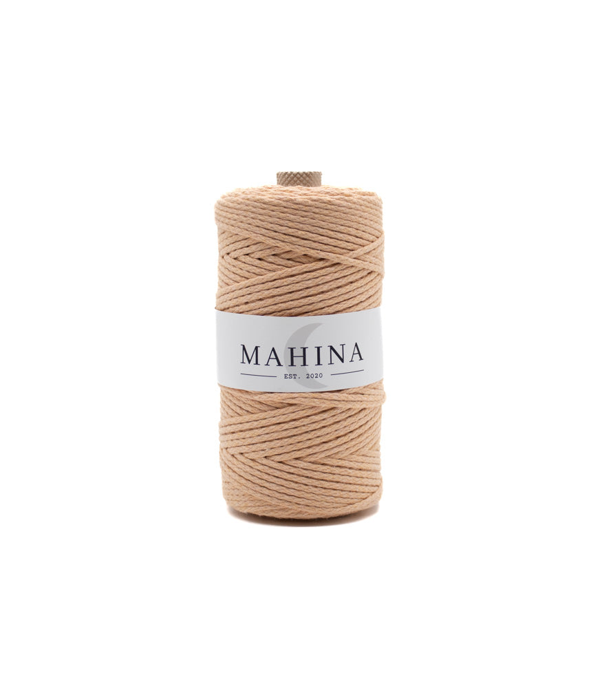 MAHINA Garn 2mm geflochten 150m verschiedene Farben - mahina