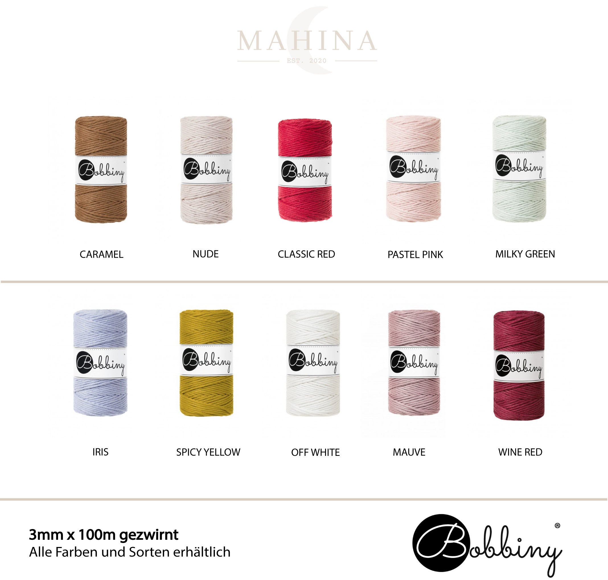 Handgemachter Makramee Schlüsselanhänger "Milou" mit Mama-Perle - mahina