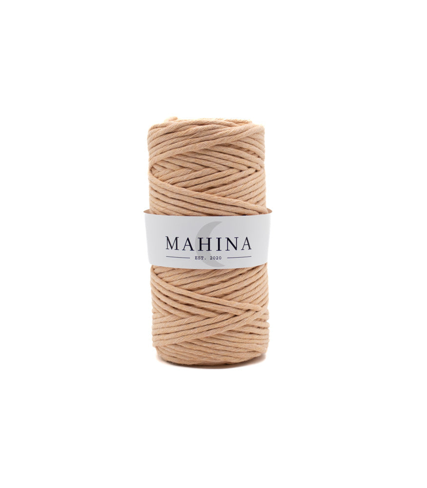 MAHINA Garn 4mm gezwirnt 100m verschiedene Farben - mahina