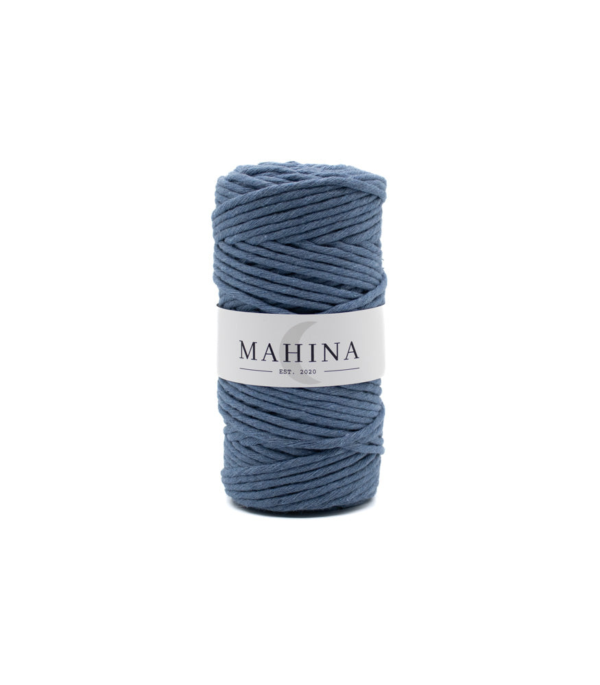 MAHINA Garn 4mm gezwirnt 100m verschiedene Farben - mahina