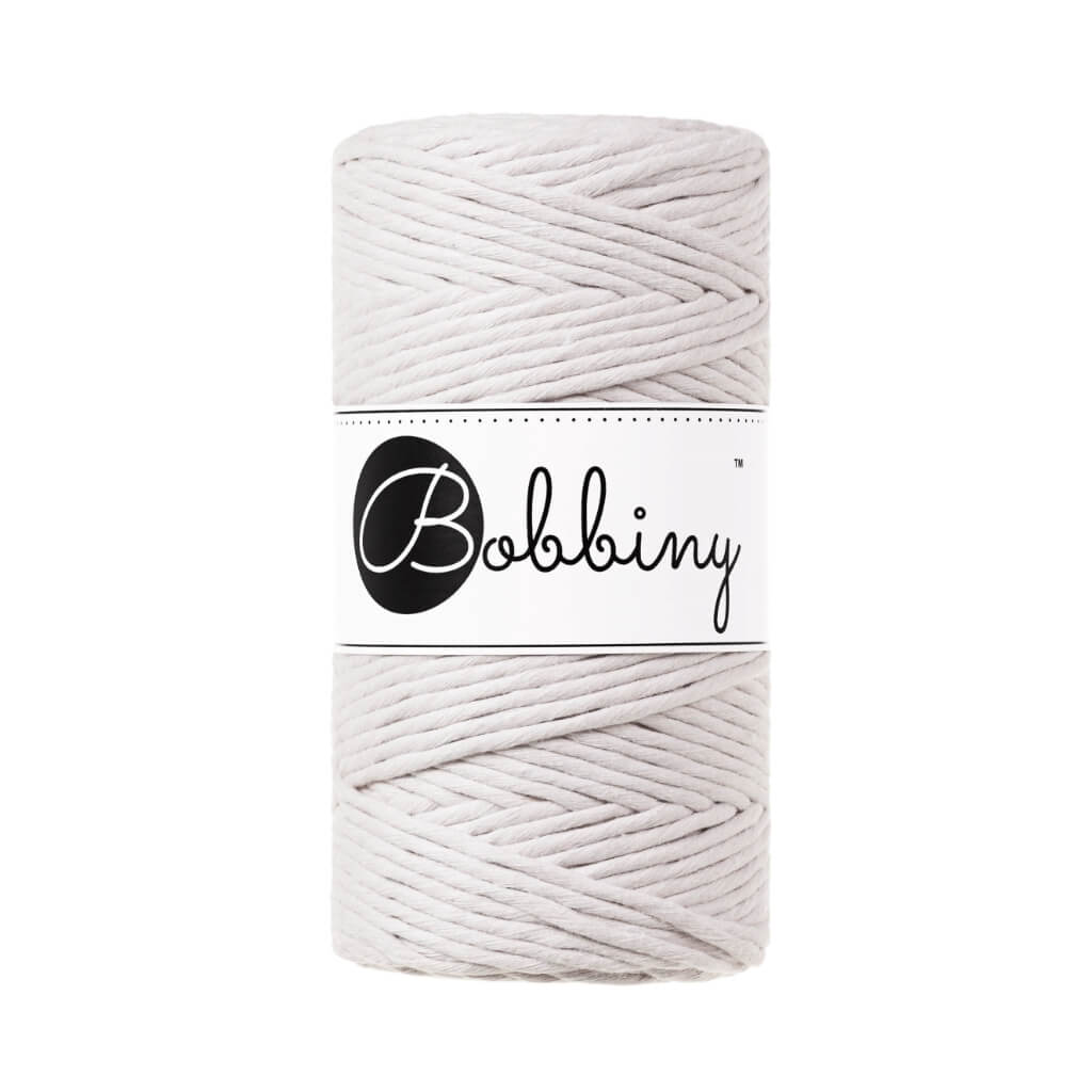 Bobbiny Makramee Garn 3mm gezwirnt 100m verschiedene Farben - mahina