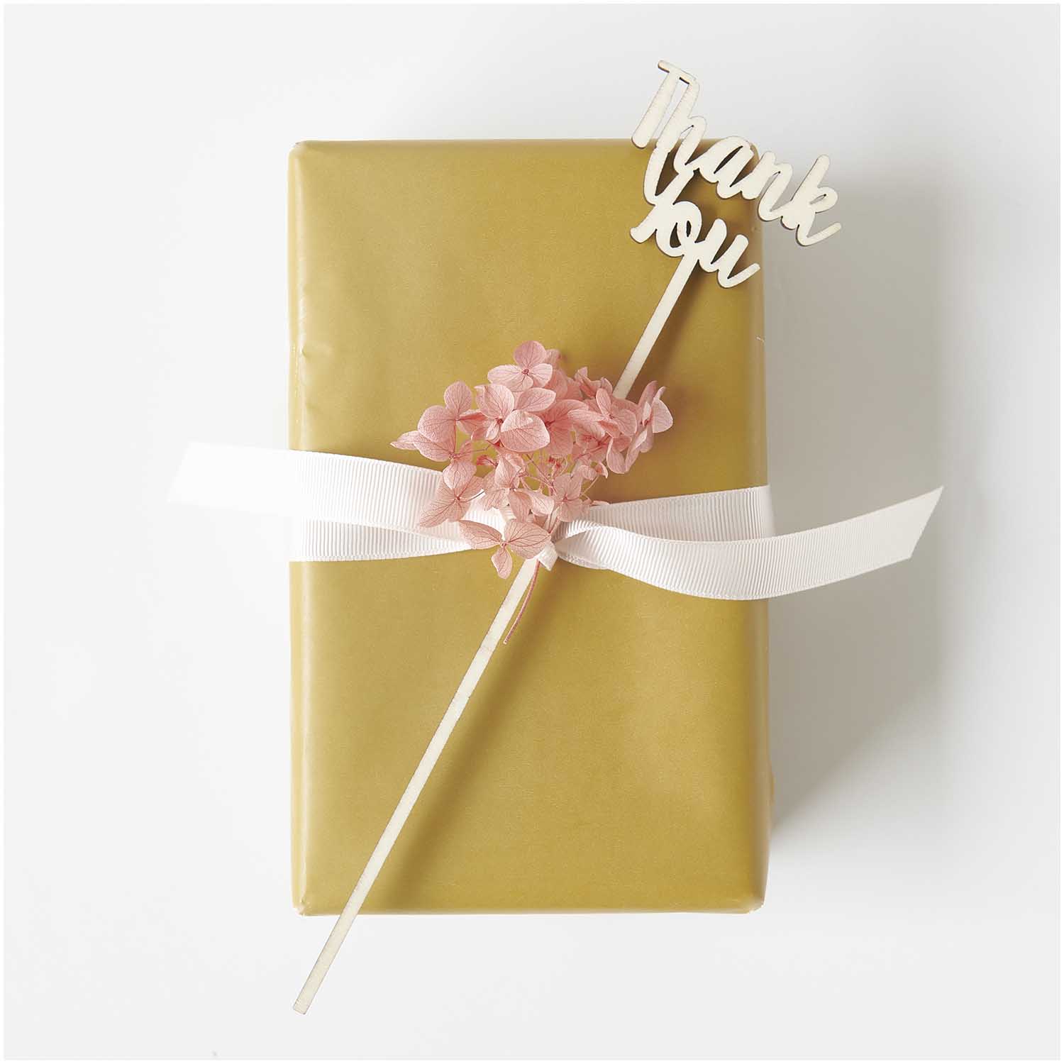 Holzpicker "Thank You" 25,3x4,5cm - mahina