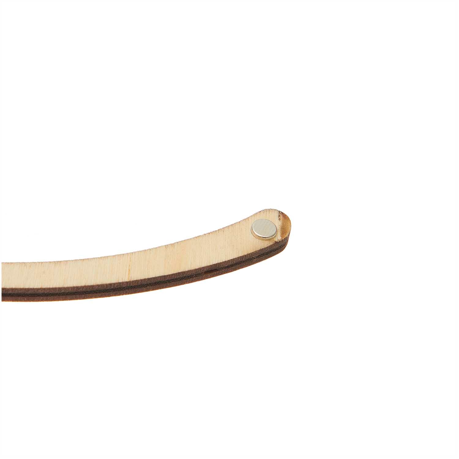 Rico Design Holzschriftzug magnetisch "Herz", 26x11cm - mahina