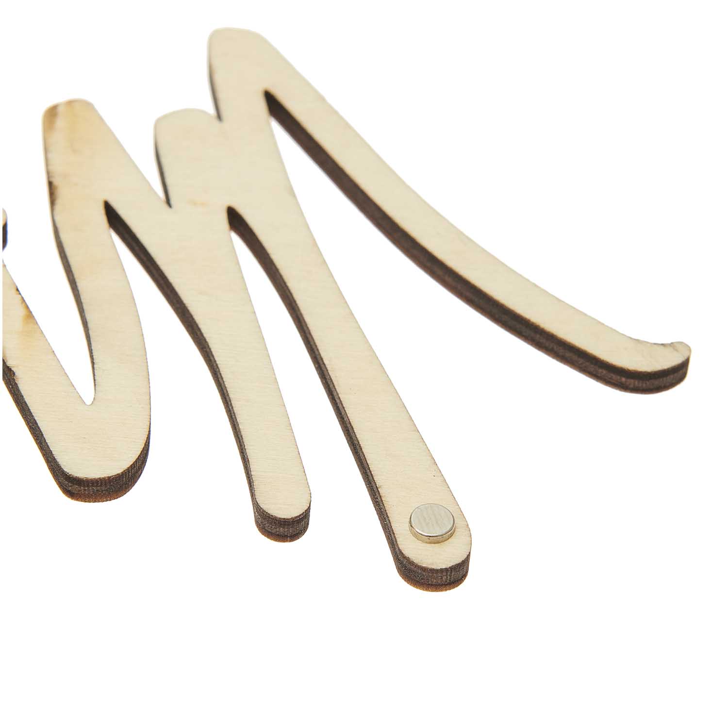 Rico Design Holzschriftzug magnetisch "Mr&Mrs", 26x11cm - mahina