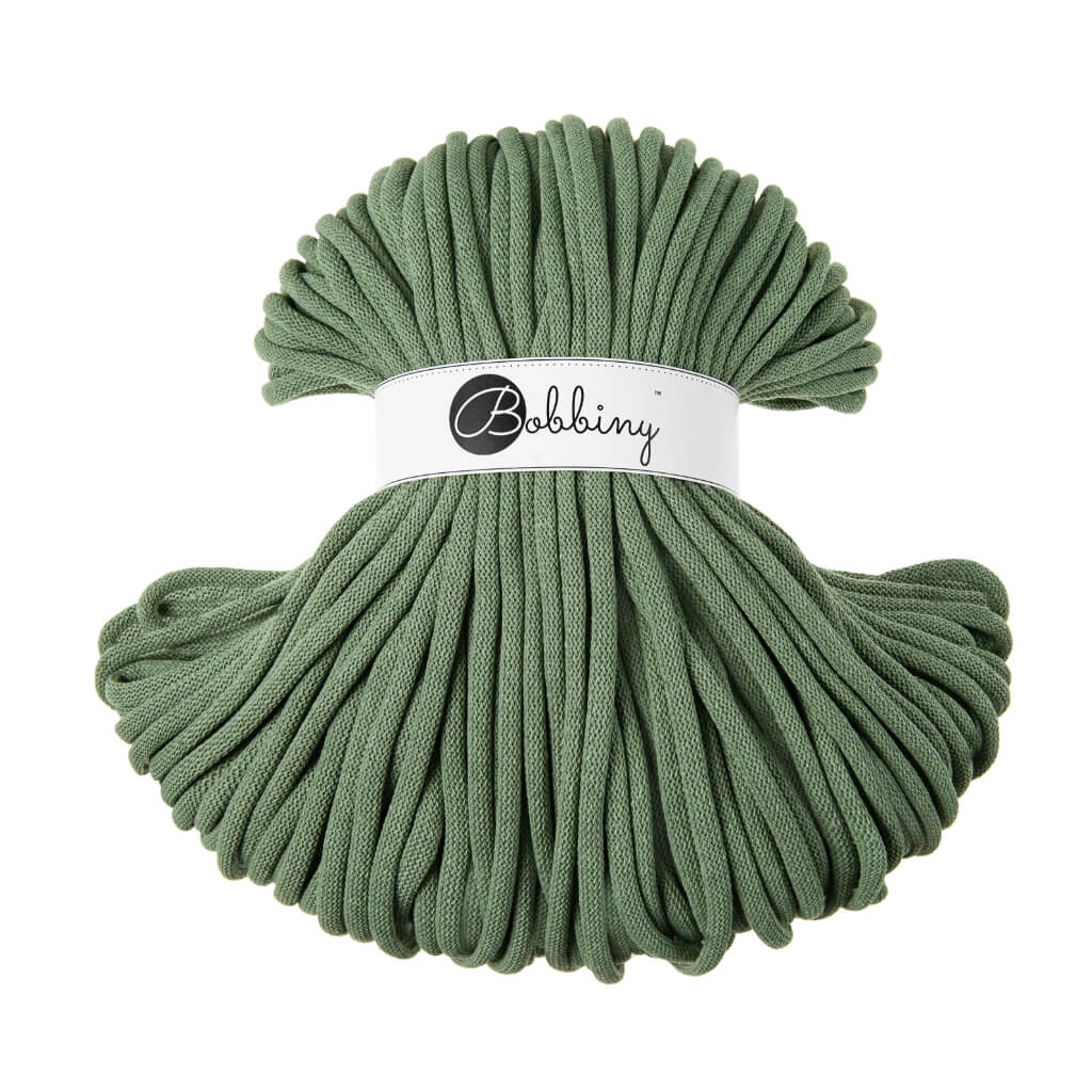 Bobbiny JUMBO Flechtkordel 9mm geflochten 100m verschiedene Farben - mahina