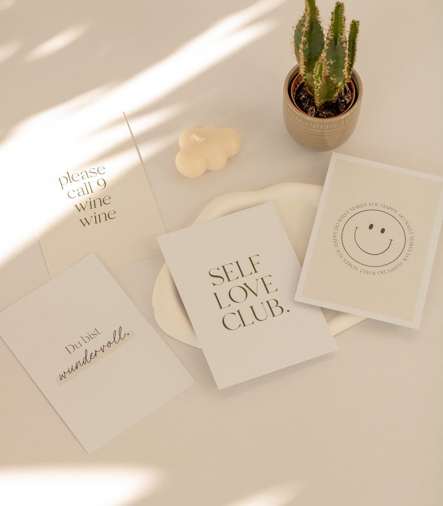 Geschenkkarte "Self Love Club" - mahina