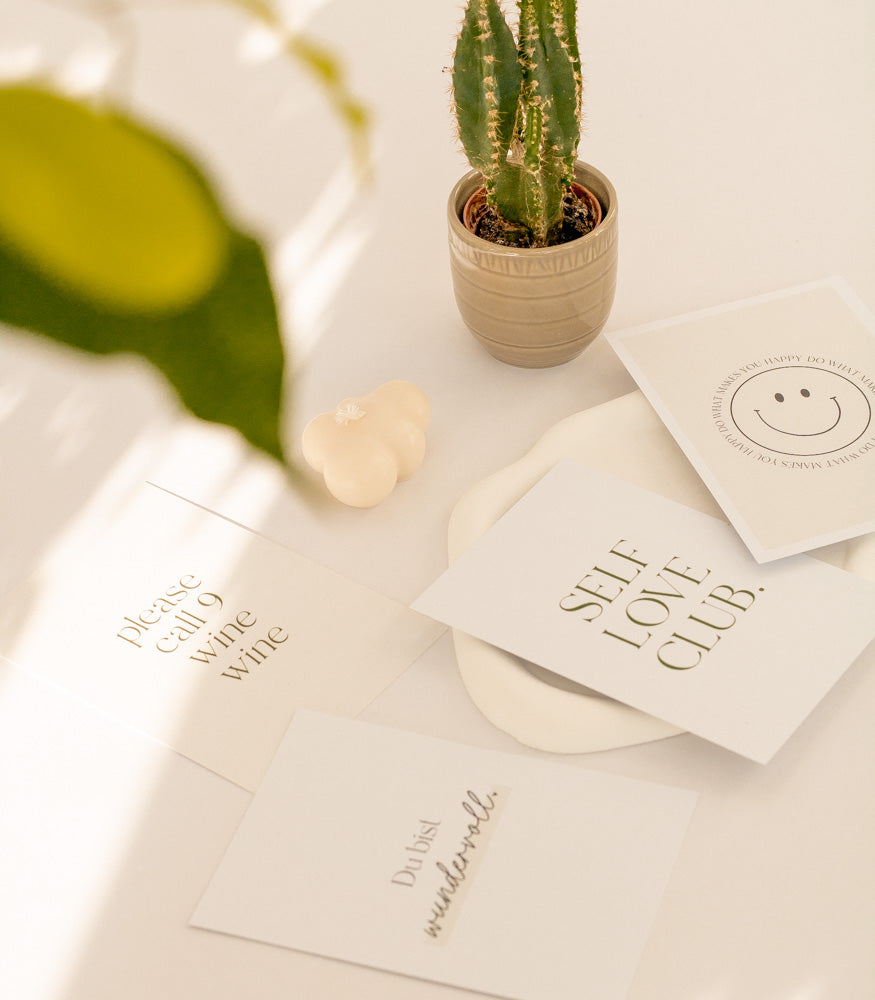 Geschenkkarte "Smiley" - mahina