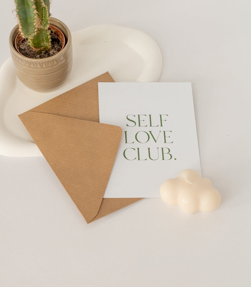 Geschenkkarte "Self Love Club" - mahina