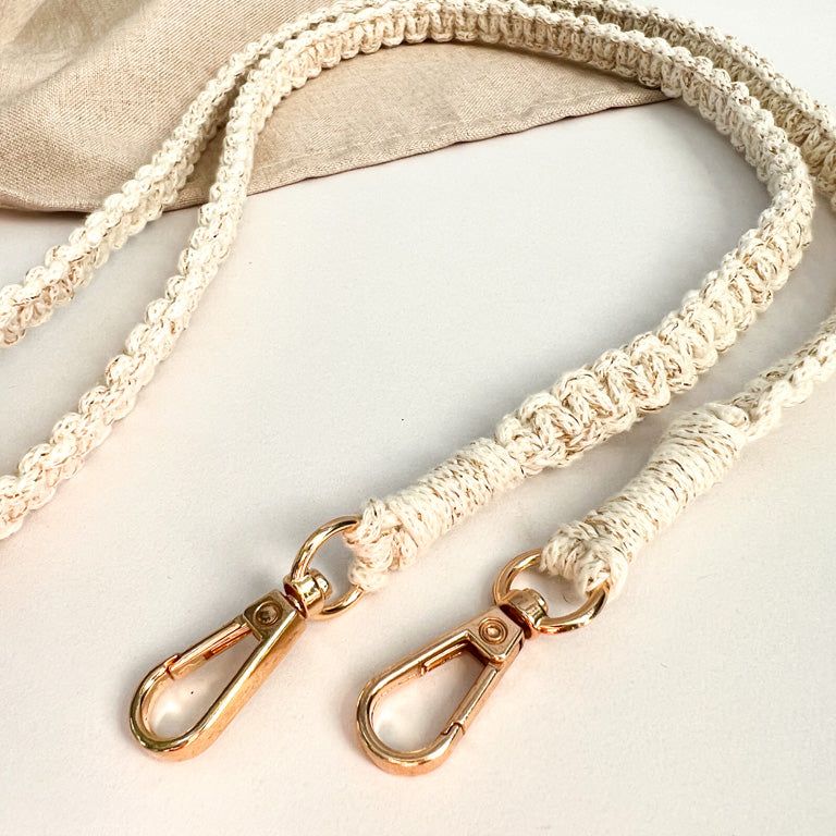 Handgemachte Makramee Handykette - mahina