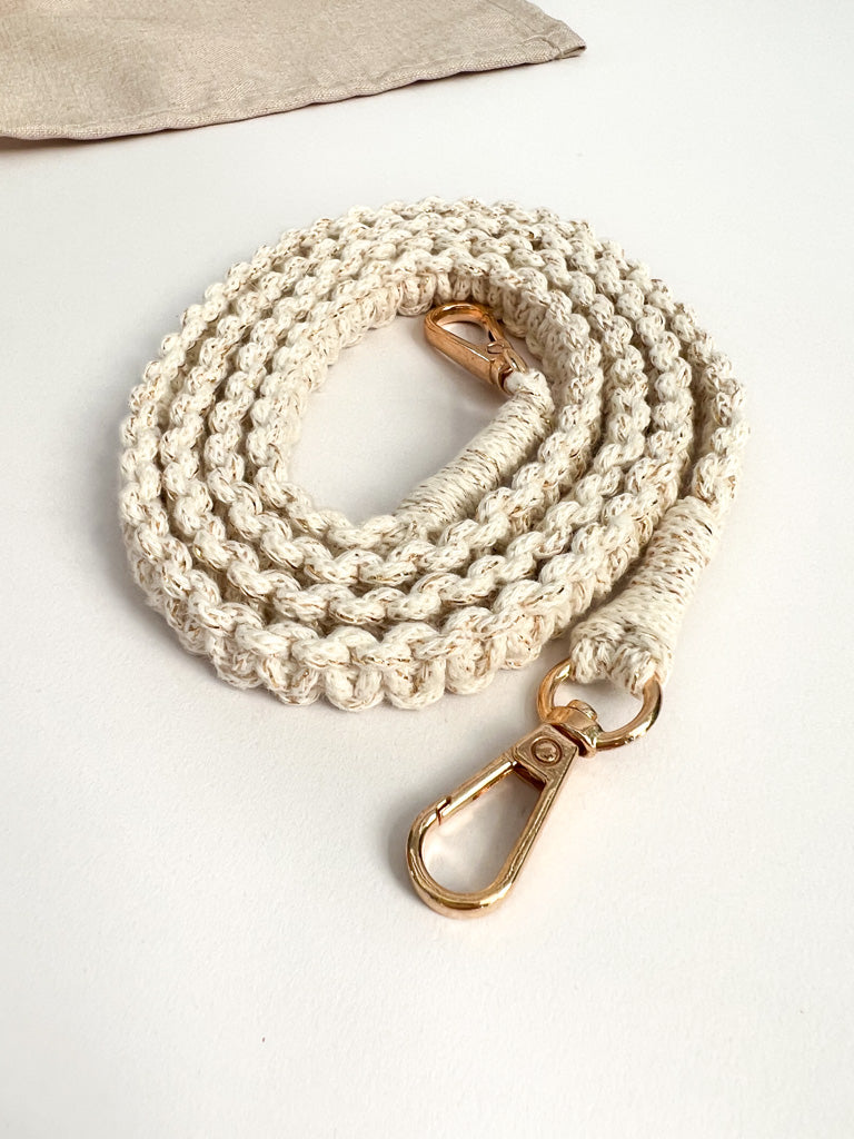 Handgemachte Makramee Handykette - mahina