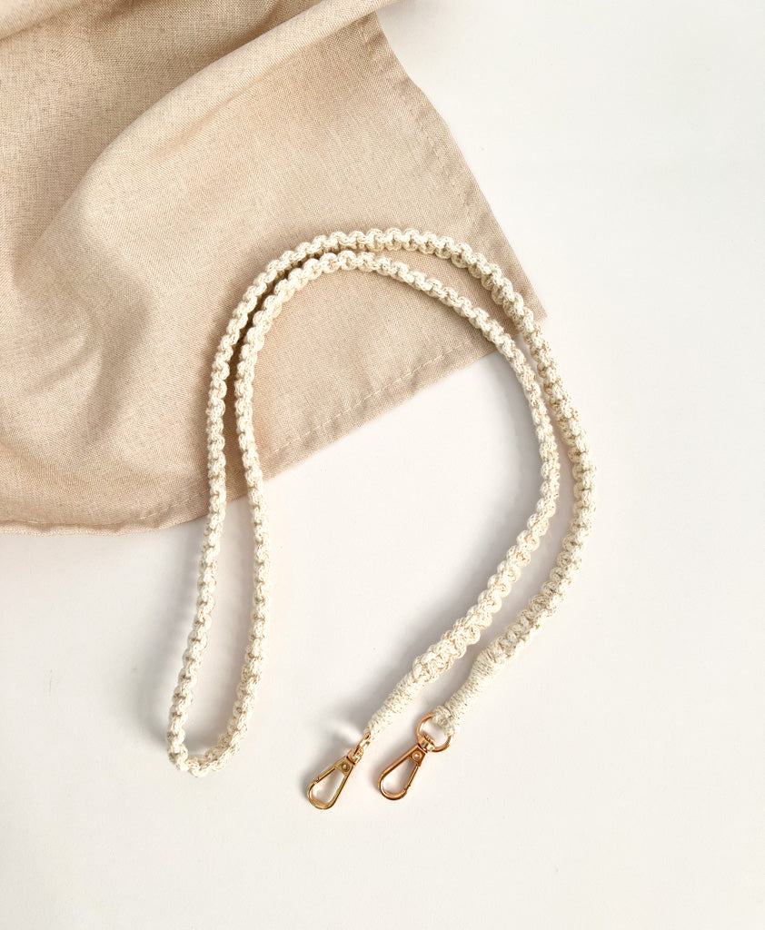 Handgemachte Makramee Handykette - mahina