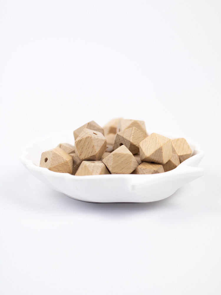 Holzperle "Hexagon" 20mm - mahina